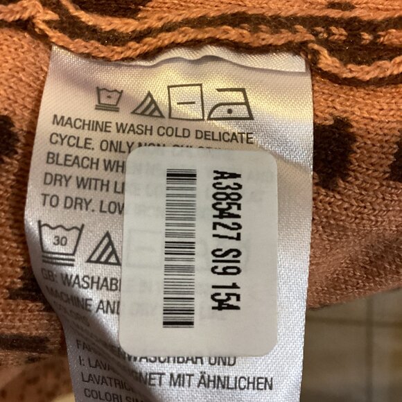 XXS & XS Floral Jacquard Cascade Front Cardigan -CLOVE  NEW ISAAC MIZRAHI LIVE! - Picture 11 of 11